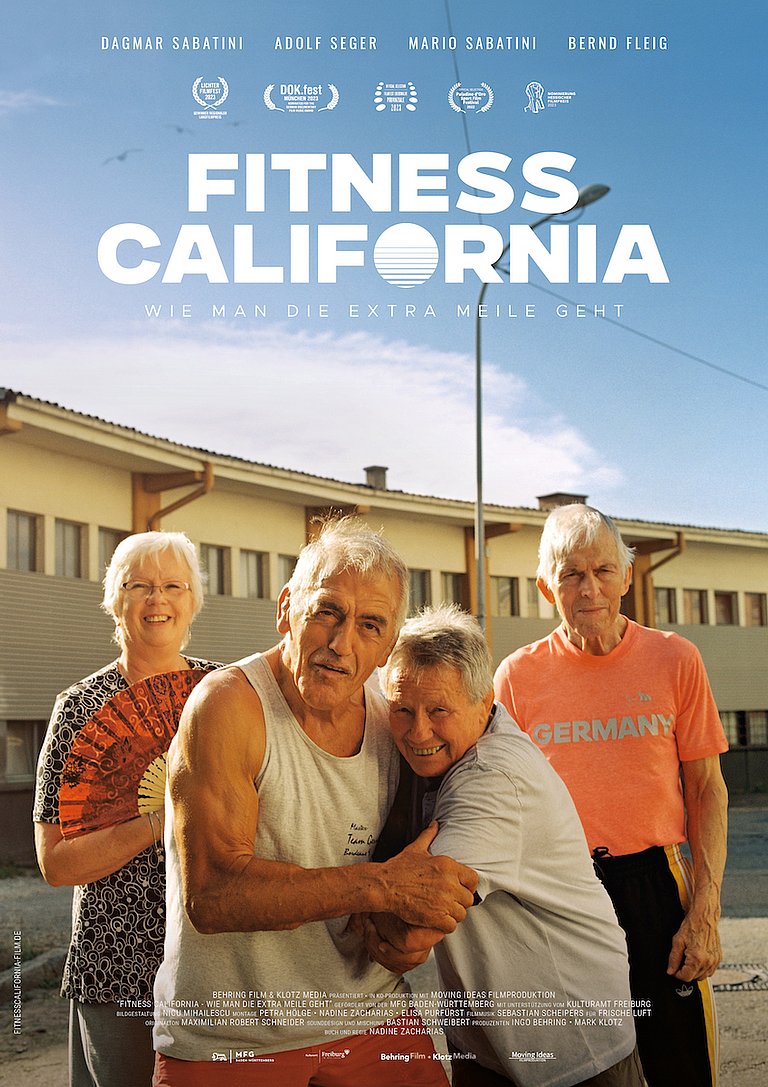 Filmplakat des Films Fitness California - Wie man die extra Meile geht