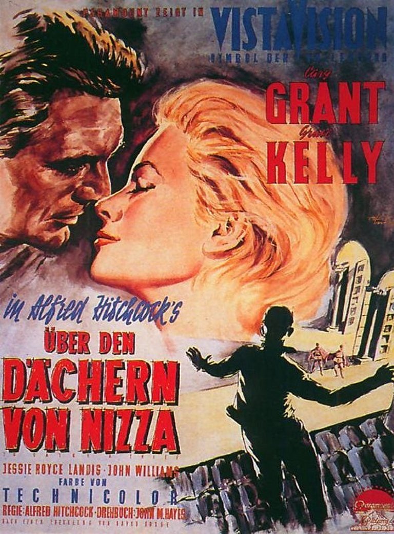 Filmplakat des Films Über den Dächern von Nizza - Stricken-Im-Kino