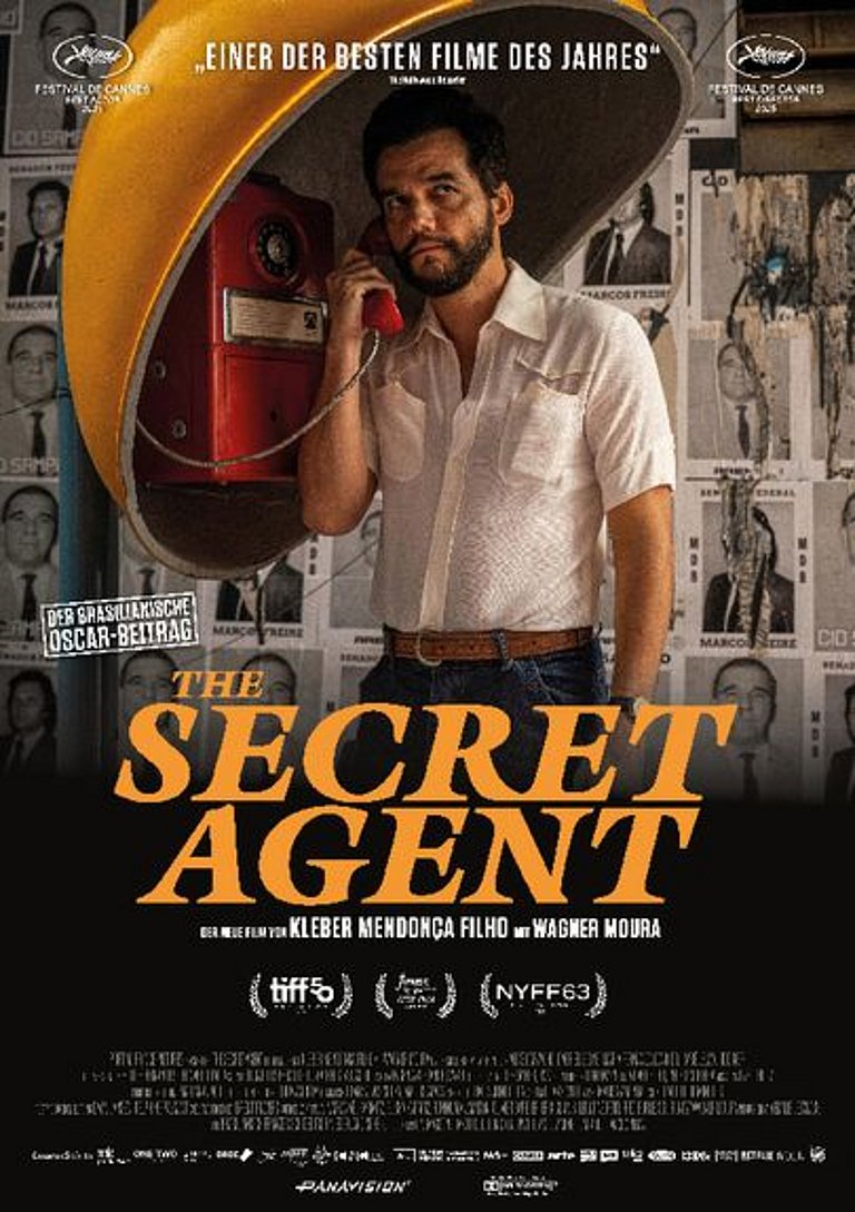 Filmplakat des Films THE SECRET AGENT - SK