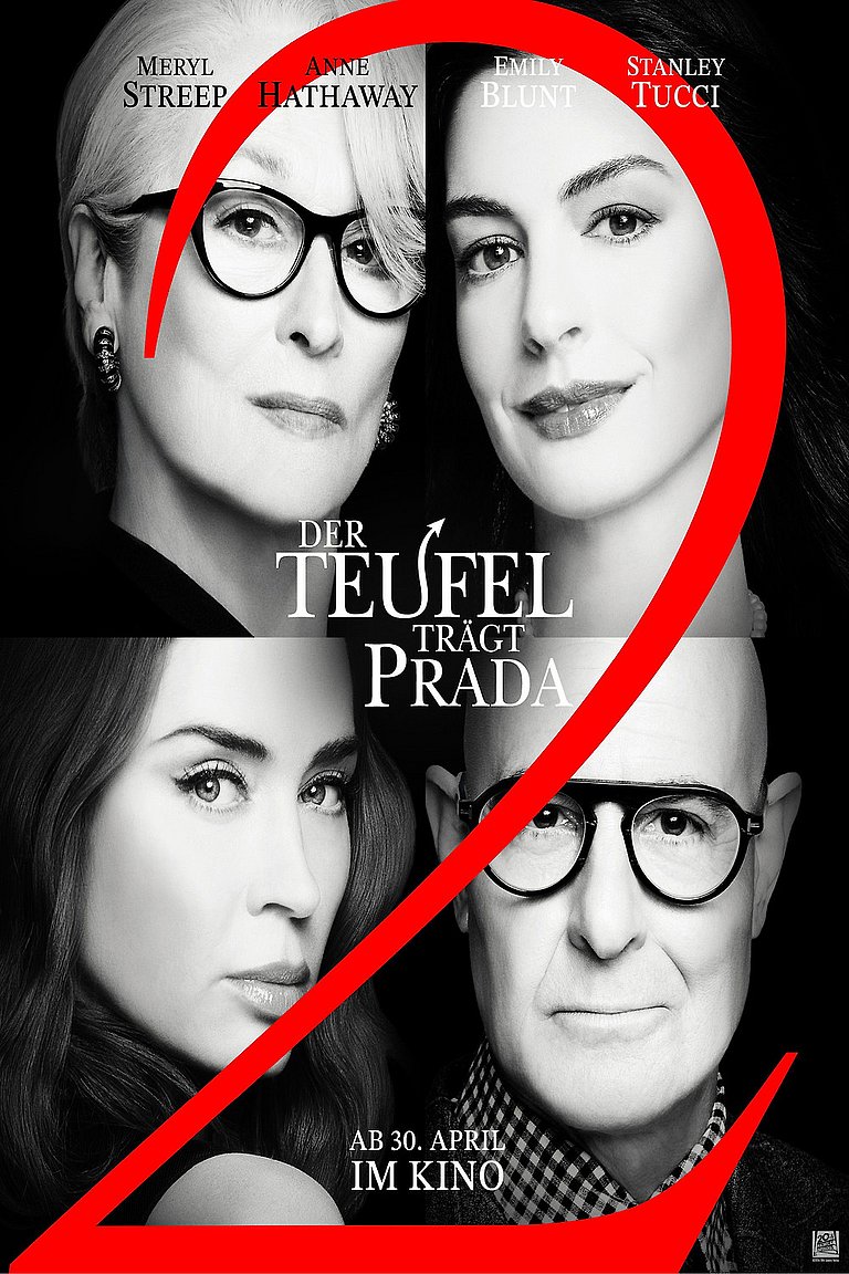 Filmplakat des Films DER TEUFEL TRÄGT PRADA 2 - SK