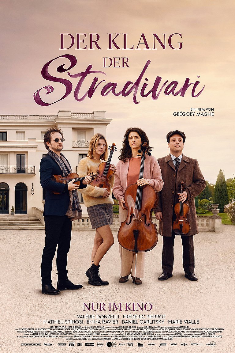Filmplakat des Films DER KLANG DER STRADIVARI - PREMIERE - SK