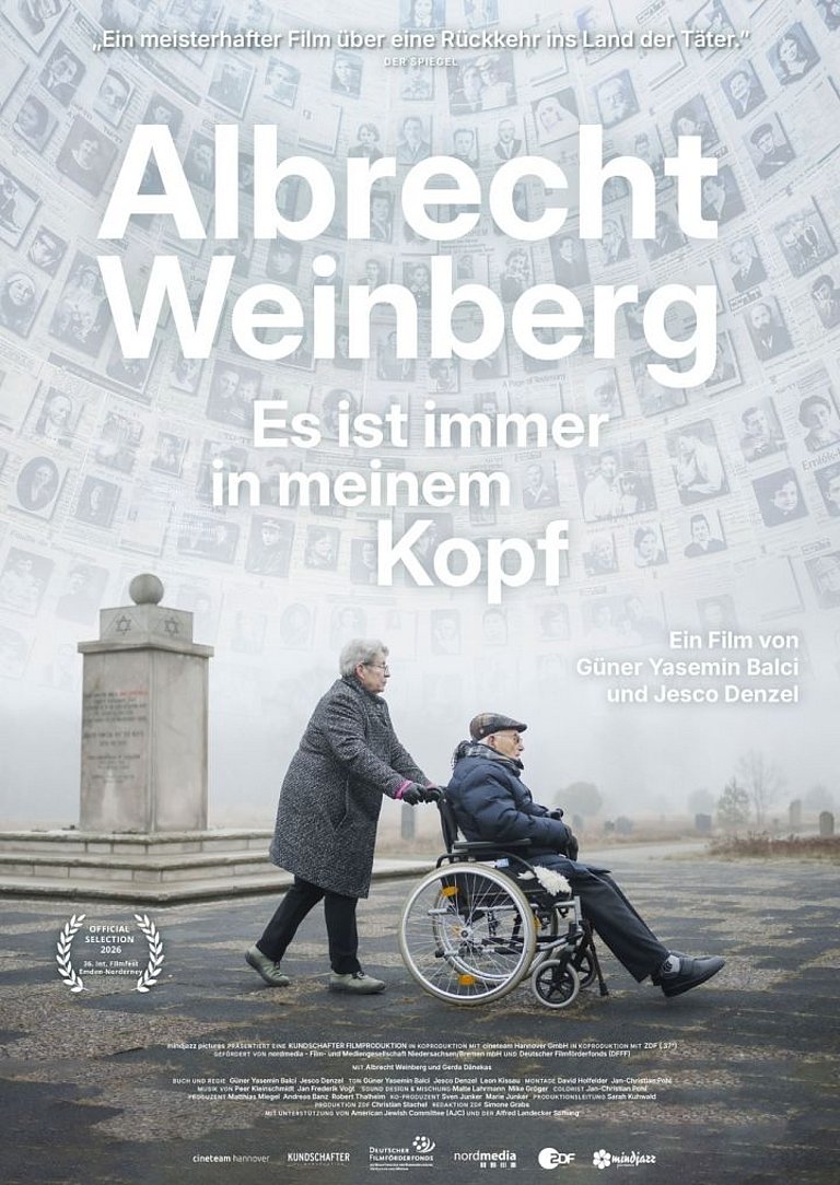 Filmplakat des Films Albrecht Weinberg - Es ist immer in meinem Kopf