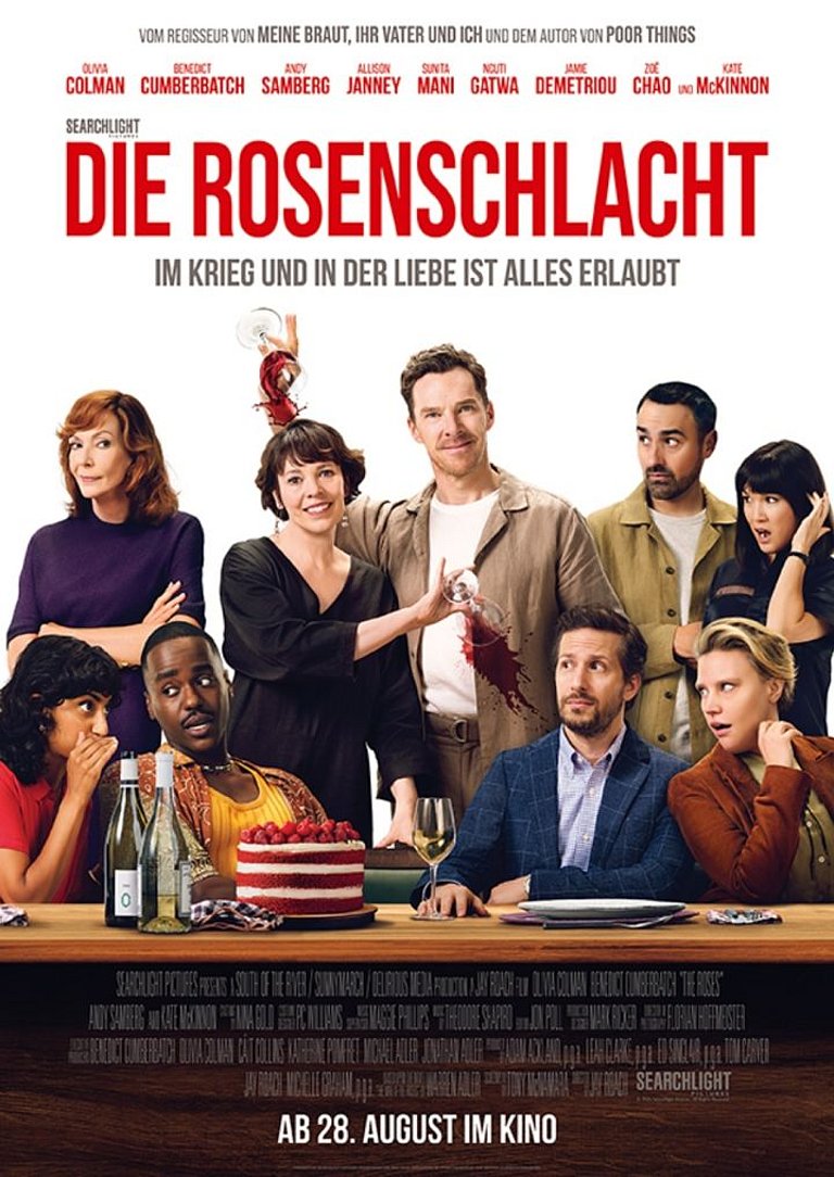 Filmplakat des Films Die Rosenschlacht