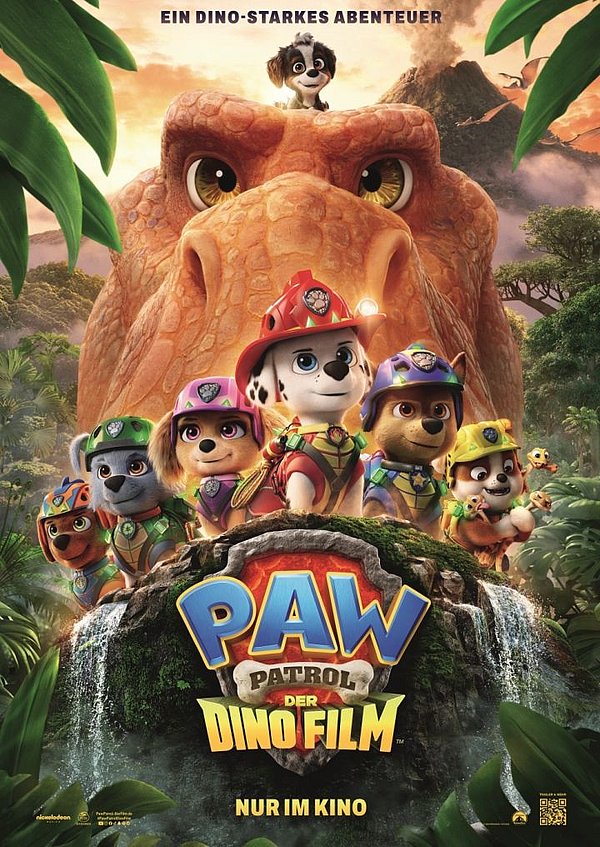 Filmplakat des Films Paw Patrol: Der Dino Film