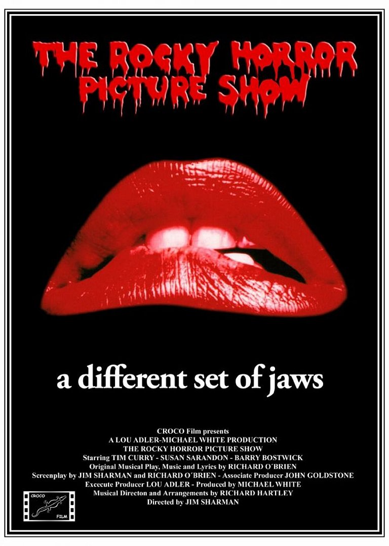 Filmplakat des Films THE ROCKY HORROR PICTURE SHOW - KLASSIKER - SK