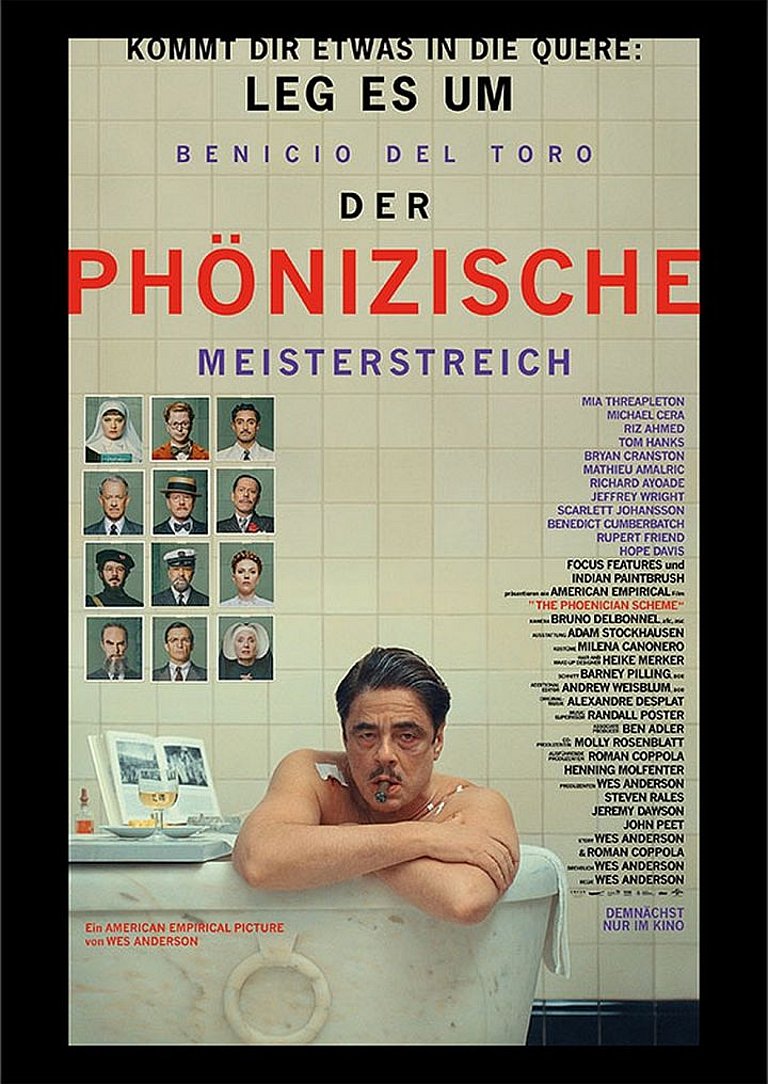 Filmplakat des Films Der Phönizische Meisterstreich
