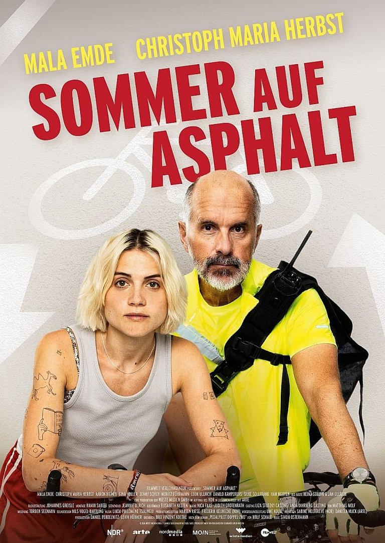 Filmplakat des Films Sommer auf Asphalt
