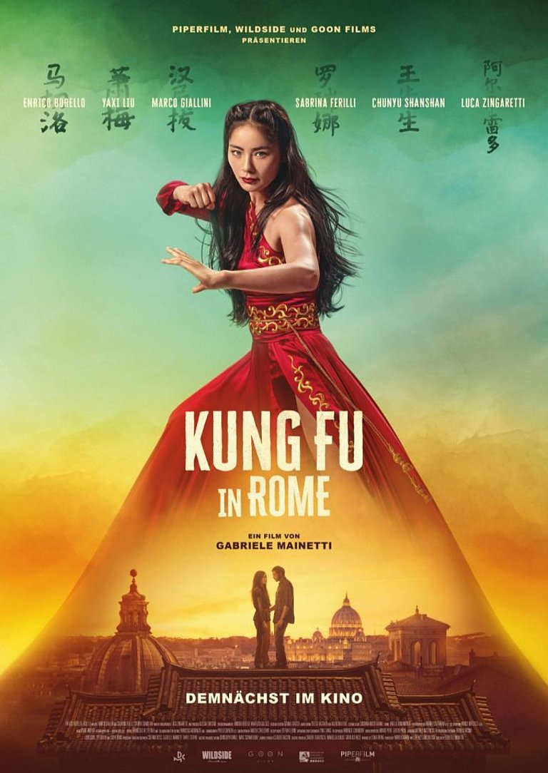 Filmplakat des Films Kung Fu in Rome